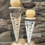Champagne Candle Holders